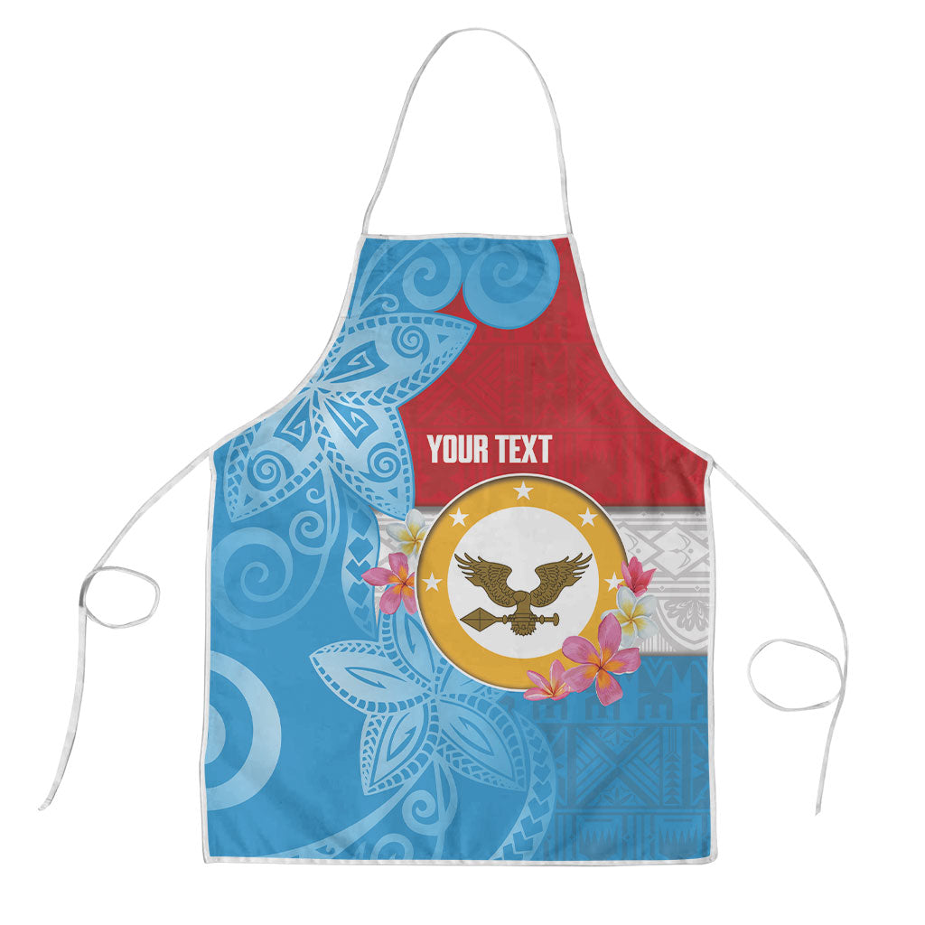 Personalised Malaita Province Day Apron Solomon Islands Maramapaina Flag Color LT14 Blue - Polynesian Pride