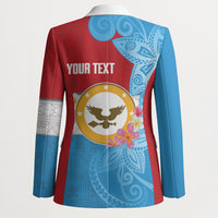 Personalised Malaita Province Day Blazer Solomon Islands Maramapaina Flag Color LT14 - Polynesian Pride