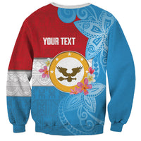 Personalised Malaita Province Day Sweatshirt Solomon Islands Maramapaina Flag Color LT14 - Polynesian Pride