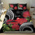 Personalized Mele Kalikimaka Hawaii Bedding Set I'iwi Bird With Ohia Lehua - Black Color