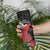 Personalized Mele Kalikimaka Hawaii Skinny Tumbler I'iwi Bird With Ohia Lehua - Black Color