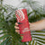 Personalized Mele Kalikimaka Hawaii Skinny Tumbler I'iwi Bird With Ohia Lehua - Red Color