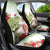 Pastel Green Hawaii Chameleon Christmas Car Seat Cover Mele Kalikimaka Kakau - Watercolor