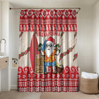Hawaii Christmas Six Seven Bathroom Set Mele Kalikimaka Funny Santa 67 Gen Alpha Slang - Polynesian Pride