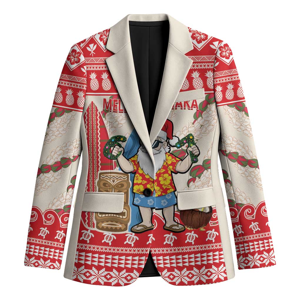 Hawaii Christmas Six Seven Blazer Mele Kalikimaka Funny Santa 67 Gen Alpha Slang - Polynesian Pride