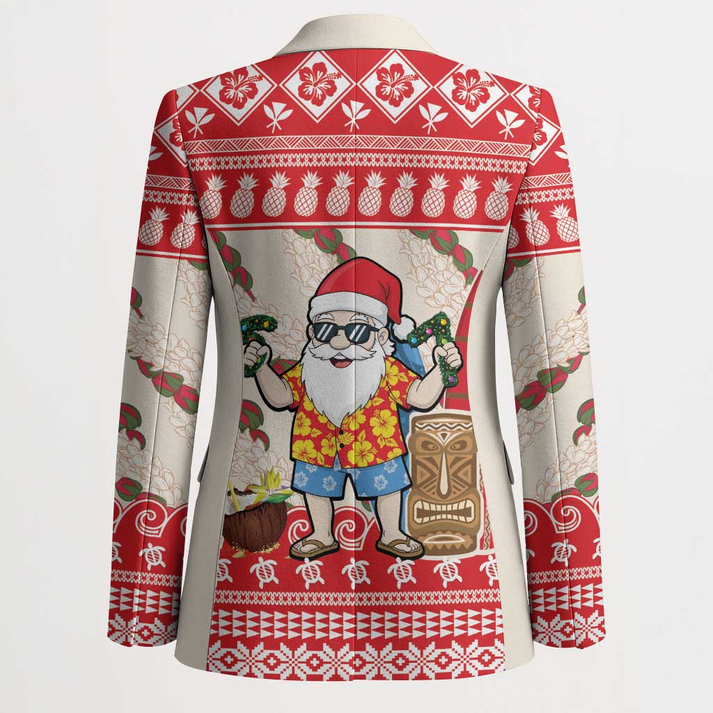 Hawaii Christmas Six Seven Blazer Mele Kalikimaka Funny Santa 67 Gen Alpha Slang - Polynesian Pride