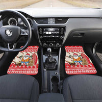 Hawaii Christmas Six Seven Car Mats Mele Kalikimaka Funny Santa 67 Gen Alpha Slang - Polynesian Pride