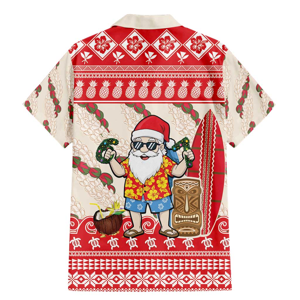 Hawaii Christmas Six Seven Family Matching Mermaid Dress and Hawaiian Shirt Mele Kalikimaka Funny Santa 67 Gen Alpha Slang - Polynesian Pride