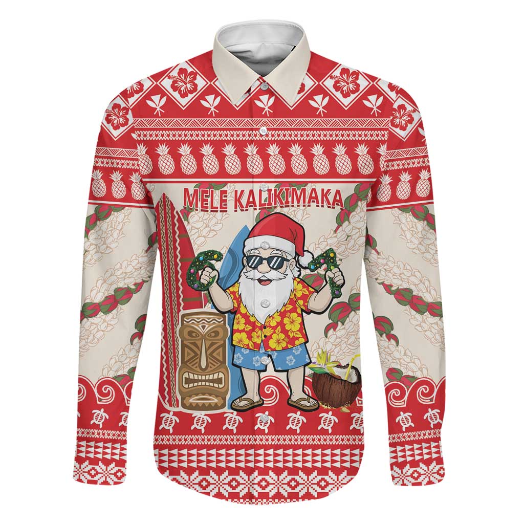 Hawaii Christmas Six Seven Family Matching Puletasi and Hawaiian Shirt Mele Kalikimaka Funny Santa 67 Gen Alpha Slang - Polynesian Pride