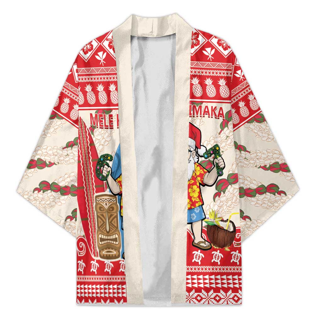 Hawaii Christmas Six Seven Kimono Mele Kalikimaka Funny Santa 67 Gen Alpha Slang - Polynesian Pride