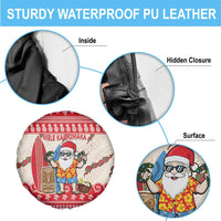 Hawaii Christmas Six Seven Spare Tire Cover Mele Kalikimaka Funny Santa 67 Gen Alpha Slang - Polynesian Pride