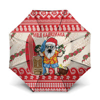 Hawaii Christmas Six Seven Umbrella Mele Kalikimaka Funny Santa 67 Gen Alpha Slang - Polynesian Pride