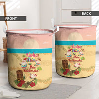 Aloha Hawaii Mele Kalikimaka Laundry Basket Beachy Funny Santa Hawaiian Lei LT14 - Polynesian Pride