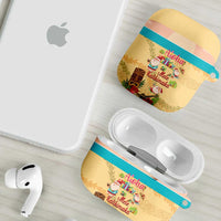 Aloha Hawaii Mele Kalikimaka AirPods Case Beachy Funny Santa Hawaiian Lei - Polynesian Pride