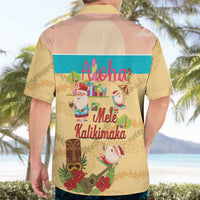 Aloha Hawaii Mele Kalikimaka Hawaiian Shirt Beachy Funny Santa Hawaiian Lei - Polynesian Pride