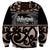 Kia Ora New Zealand Sweatshirt Aotearoa Proud Maori With Silver Fern LT14 - Polynesian Pride