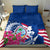 Guam Martin Luther King Jr Day Bedding Set I Have A Dream Guahan Seal With Bougainvillea LT14 - Polynesian Pride