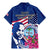 Guam Martin Luther King Jr Day Family Matching Mermaid Dress and Hawaiian Shirt I Have A Dream Guahan Seal With Bougainvillea LT14 - Polynesian Pride