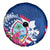 Guam Martin Luther King Jr Day Spare Tire Cover I Have A Dream Guahan Seal With Bougainvillea LT14 - Polynesian Pride