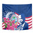 Guam Martin Luther King Jr Day Tapestry I Have A Dream Guahan Seal With Bougainvillea LT14 - Polynesian Pride