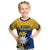 Nauru Independence Day Kid T Shirt Repubrikin Naoero Polynesian Pattern LT14 Blue - Polynesian Pride