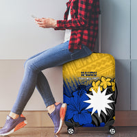 Nauru Independence Day Luggage Cover Repubrikin Naoero Polynesian Pattern LT14 - Polynesian Pride