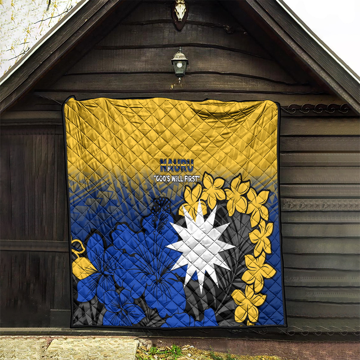 Nauru Independence Day Quilt Repubrikin Naoero Polynesian Pattern LT14 - Polynesian Pride