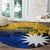 Nauru Independence Day Round Carpet Repubrikin Naoero Polynesian Pattern LT14 - Polynesian Pride