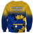 Nauru Independence Day Sweatshirt Repubrikin Naoero Polynesian Pattern LT14 - Polynesian Pride