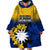 Nauru Independence Day Wearable Blanket Hoodie Repubrikin Naoero Polynesian Pattern LT14 - Polynesian Pride