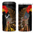 New Zealand ANZAC Day 4 in 1 Can Cooler Tumbler Lest We Forget Silver Fern With Camouflage