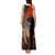 New Zealand ANZAC Day Tank Maxi Dress Lest We Forget Silver Fern With Camouflage LT14 - Polynesian Pride