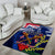 Australia And New Zealand ANZAC Day Area Rug Lest We Forget Silver Fern With Golden Wattle LT14 - Polynesian Pride