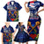 Australia And New Zealand ANZAC Day Family Matching Short Sleeve Bodycon Dress and Hawaiian Shirt Lest We Forget Silver Fern With Golden Wattle LT14 - Polynesian Pride