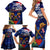 Australia And New Zealand ANZAC Day Family Matching Short Sleeve Bodycon Dress and Hawaiian Shirt Lest We Forget Silver Fern With Golden Wattle LT14 - Polynesian Pride