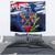 Australia And New Zealand ANZAC Day Tapestry Lest We Forget Silver Fern With Golden Wattle LT14 - Polynesian Pride