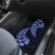 Blue New Zealand Paisley Silver Fern Car Mats Aotearoa Maori LT14 - Polynesian Pride