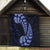 Blue New Zealand Paisley Silver Fern Quilt Aotearoa Maori LT14 - Polynesian Pride