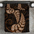 Brown New Zealand Paisley Silver Fern Bedding Set Aotearoa Maori LT14 Brown - Polynesian Pride