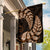 Brown New Zealand Paisley Silver Fern Garden Flag Aotearoa Maori LT14 House Flag Brown - Polynesian Pride