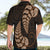 Brown New Zealand Paisley Silver Fern Hawaiian Shirt Aotearoa Maori LT14 - Polynesian Pride