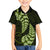 Green New Zealand Paisley Silver Fern Kid Hawaiian Shirt Aotearoa Maori LT14 Kid Green - Polynesian Pride