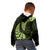 Green New Zealand Paisley Silver Fern Kid Hoodie Aotearoa Maori LT14 - Polynesian Pride