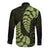 Green New Zealand Paisley Silver Fern Long Sleeve Button Shirt Aotearoa Maori LT14 - Polynesian Pride