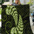 Green New Zealand Paisley Silver Fern Quilt Aotearoa Maori LT14 Green - Polynesian Pride