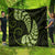 Green New Zealand Paisley Silver Fern Quilt Aotearoa Maori LT14 - Polynesian Pride