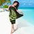 Green New Zealand Paisley Silver Fern Sarong Aotearoa Maori LT14 - Polynesian Pride