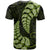 Green New Zealand Paisley Silver Fern T Shirt Aotearoa Maori LT14 - Polynesian Pride