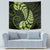 Green New Zealand Paisley Silver Fern Tapestry Aotearoa Maori LT14 - Polynesian Pride