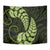 Green New Zealand Paisley Silver Fern Tapestry Aotearoa Maori LT14 - Polynesian Pride